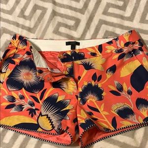 J. Crew Floral Print Shorts